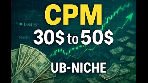 "30$ to 50$ CPM in the first Sub-niche of Business entrepreneurship niche