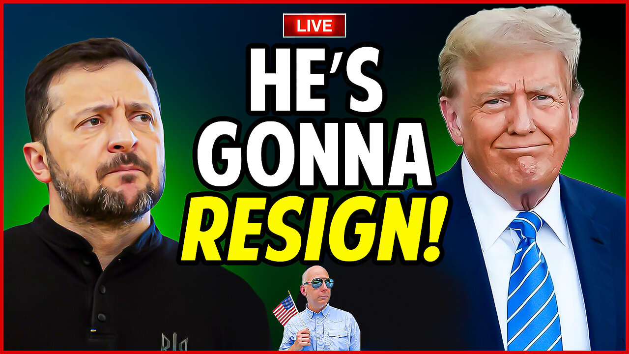 🔴 Zelenskyy Says He'll Resign If This Happens!