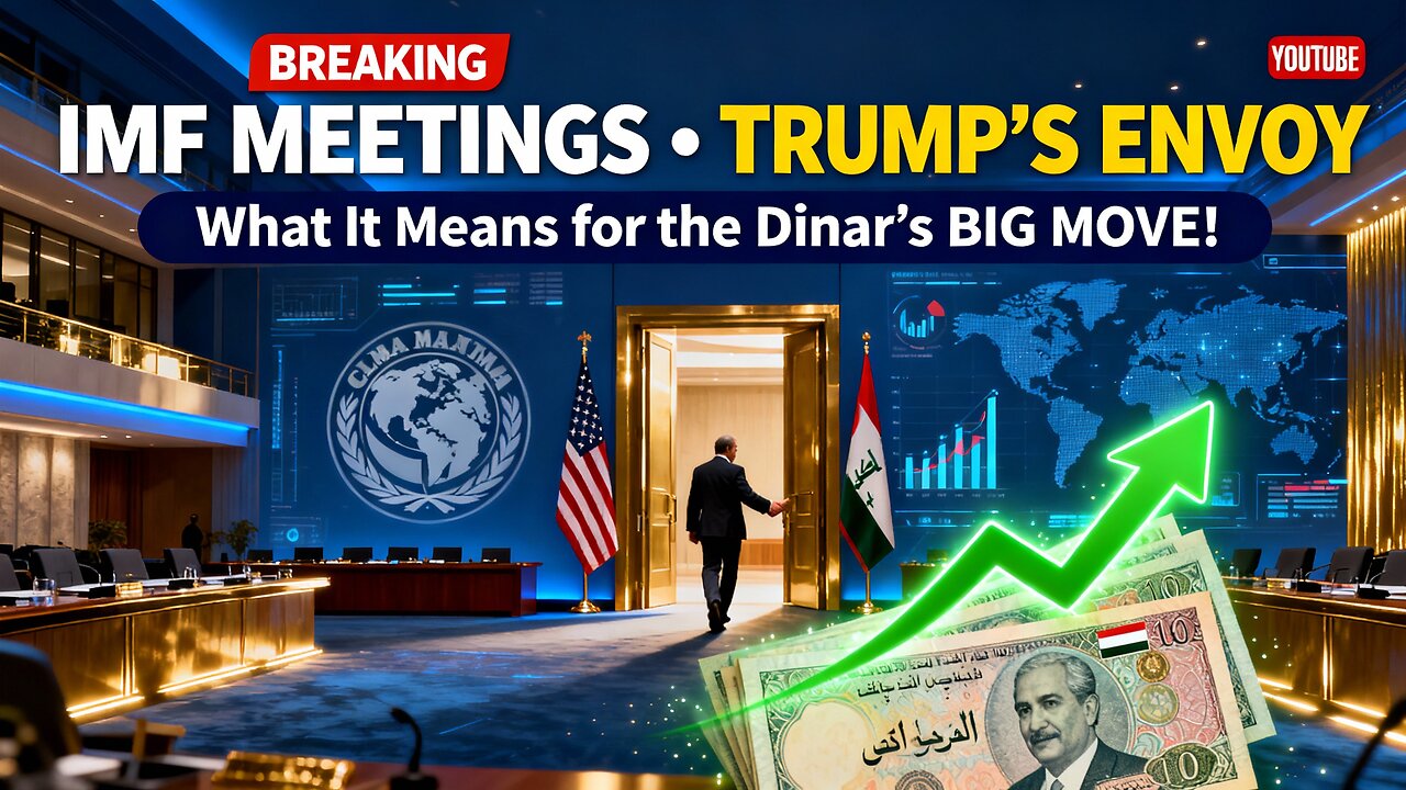 🚨 IMF MEETINGS, TRUMP’S ENVOY – What It Means for the Dinar’s BIG MOVE! 💥 💥 Iraqi Dinar News 2025