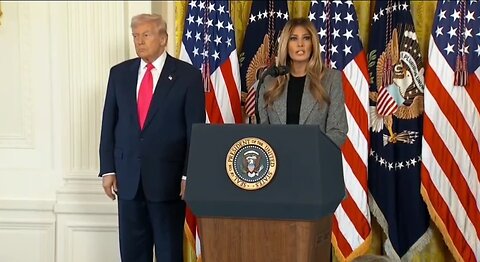 First Lady Melania Trump Announces Executive Order on Fostering the Future
