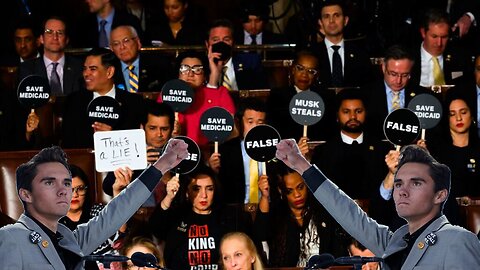 Did David Hogg Create the Democrat Paddles at Trump Speech Idea?