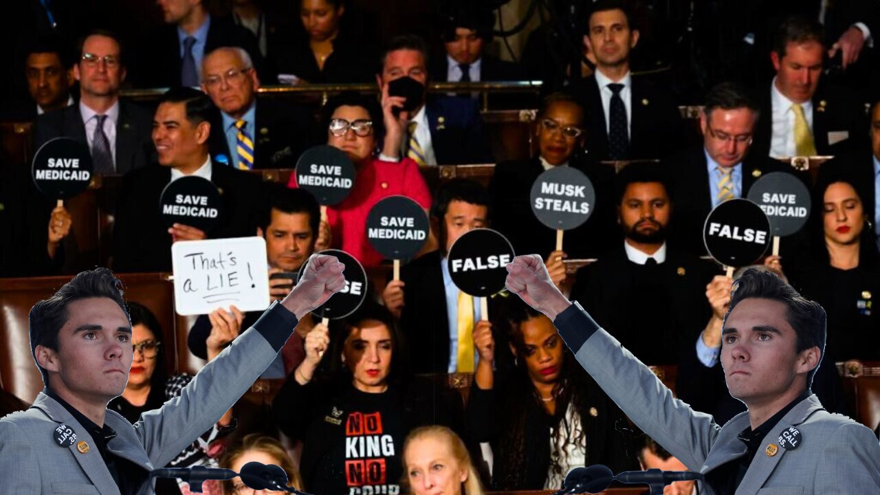 Did David Hogg Create the Democrat Paddles at Trump Speech Idea?