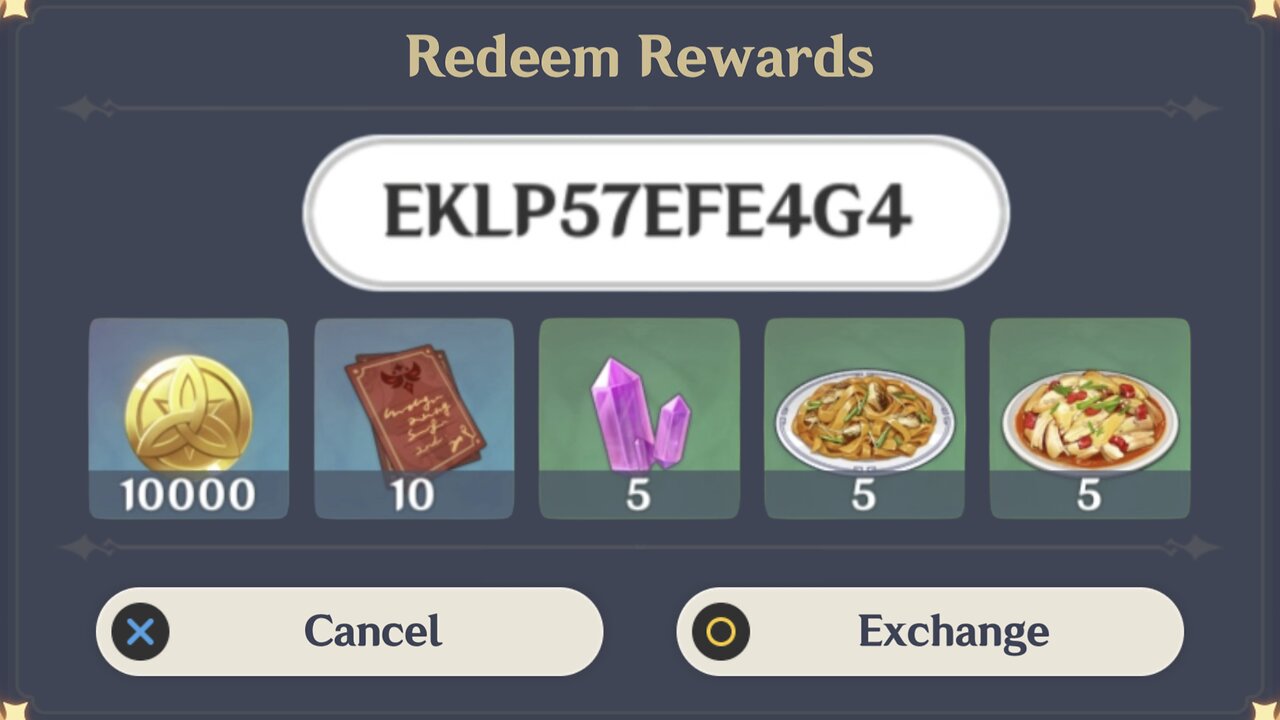 October 24, 2025 ITEM Code (Genshin Impact)