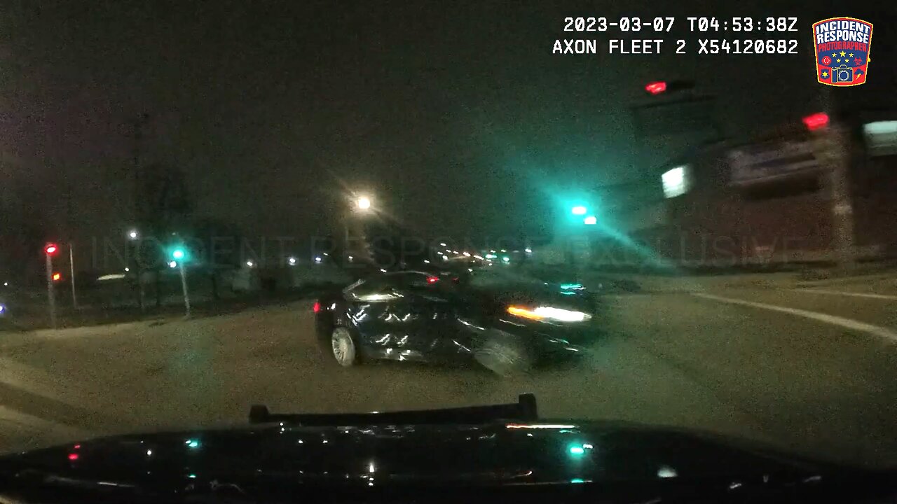 Dash Cam: Milwaukee Police Car Crash