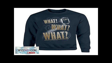 Doctor Who: MCM Convention Exclusive: Sweatshirt: Tenth Doctor What? What? What? Review