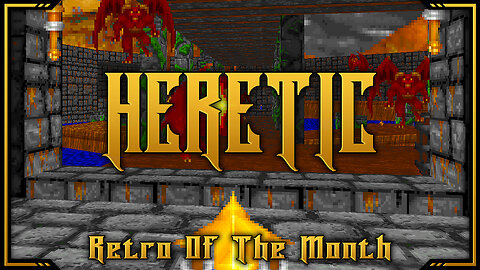 Heretic - Day 1 | Retro of the Month | Full Game Playthrough