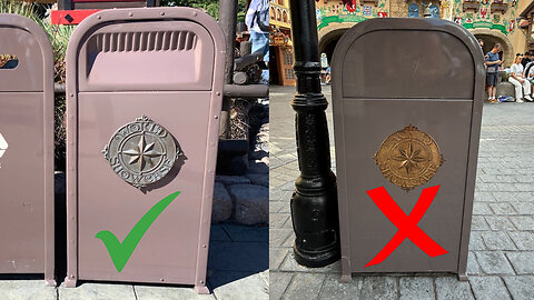 Disney World Trash Cans Get A Downgrade
