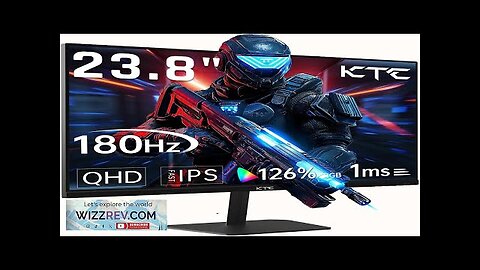 KTC 24 Inch 180Hz Gaming Monitor 2K QHD Fast IPS PC Gaming Review