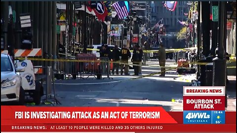 10 Killed On Bourbon Street Terrorist Attack... #VishusTv 📺