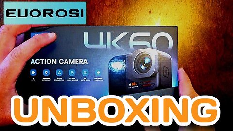 Euorosi Go 10 4k 60fps Action Camera Unboxing {Part 1 of 2}