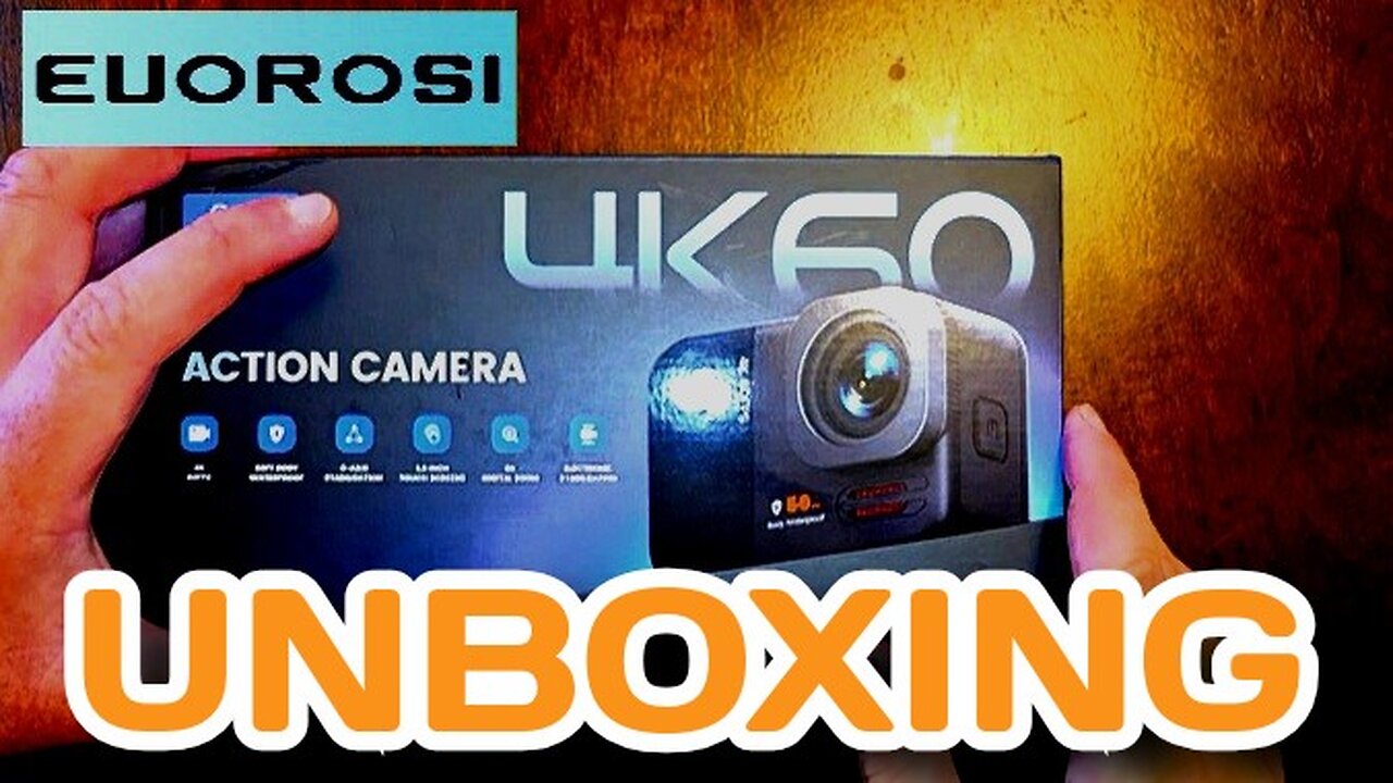 Euorosi Go 10 4k 60fps Action Camera Unboxing {Part 1 of 2}