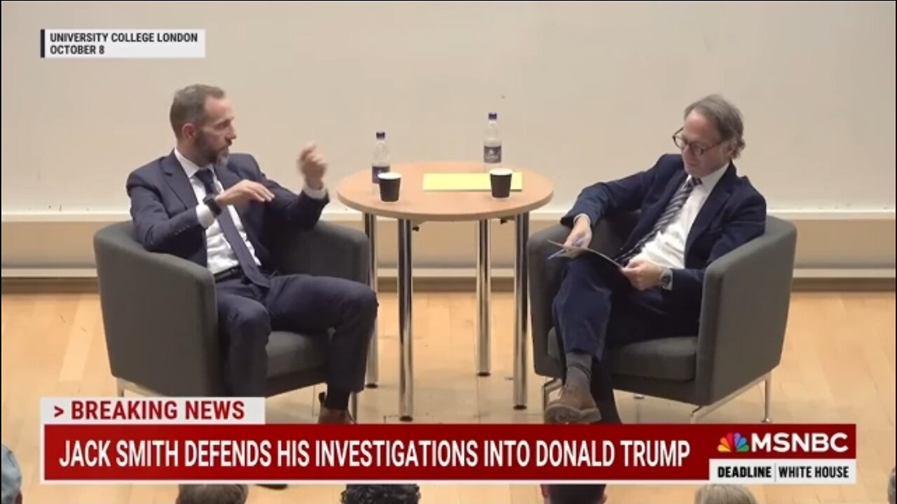 Jack Smith Claims Politics Never Played A Role In Phony Case Against Trump