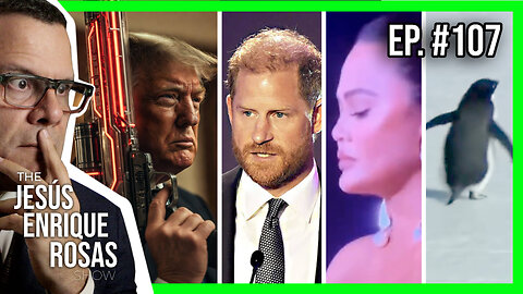 USA's SCI-FI Weapon, Harry HITS BACK, Teigen's BODY LANGUAGE, The VIRAL Penguin and MOAR! EP. 107