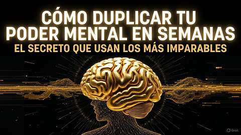 Cómo Duplicar Tu Poder Mental en Semanas | El Secreto que Usan los Más Imparables