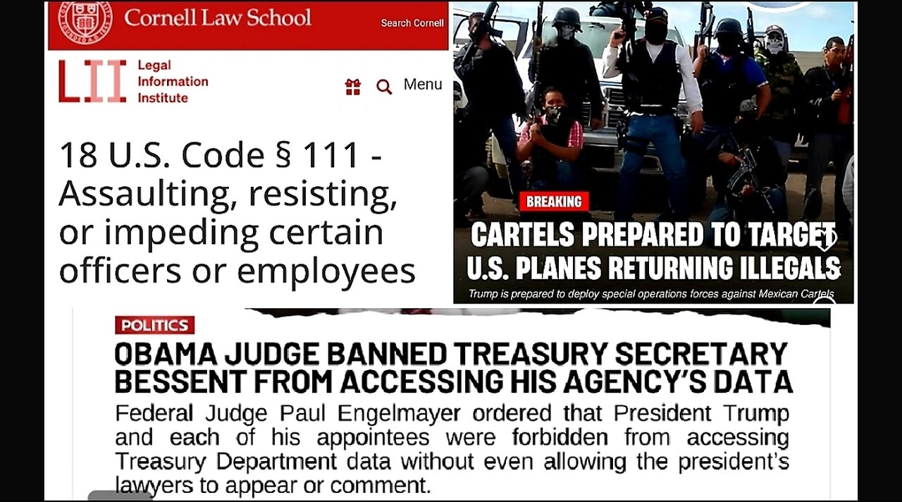 America at w@r: Prosecution of corrupt politicians coming soon, green light on cartels
