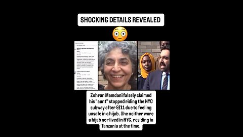 Zohran Mamdani claimed his 'aunt' stop riding NYC sub after 9/11 feeling unsafe in hijab