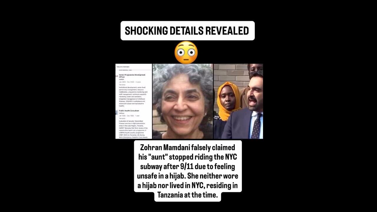 Zohran Mamdani claimed his 'aunt' stop riding NYC sub after 9/11 feeling unsafe in hijab
