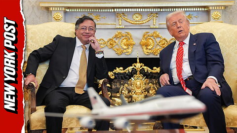 Trump meets with Gustavo Petro at the White House