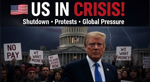 TODAY'S BREAKING NEWS 🇺🇸 US in Crisis: Government Shutdown, Protests & Trump’s Asia Trip Explained