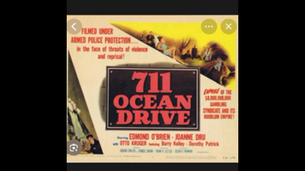 CS #74 Edmond O'Brien in "711 Ocean Drive" (1950)