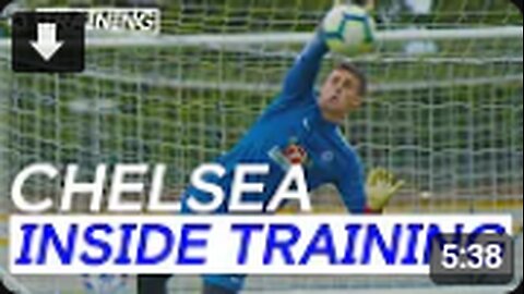 Kepa Arrizabalaga - Incredible Training Saves On First Day! _ Inside Training _