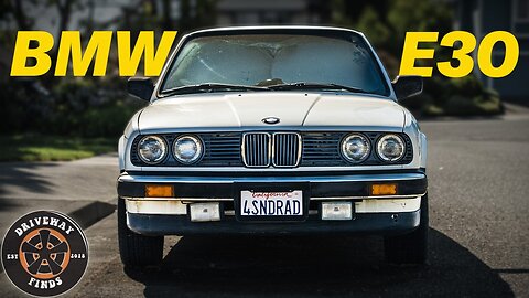 1 owner, 400k miles, 3k dollars... How bad can it be? BMW E30 revival | Driveway Finds