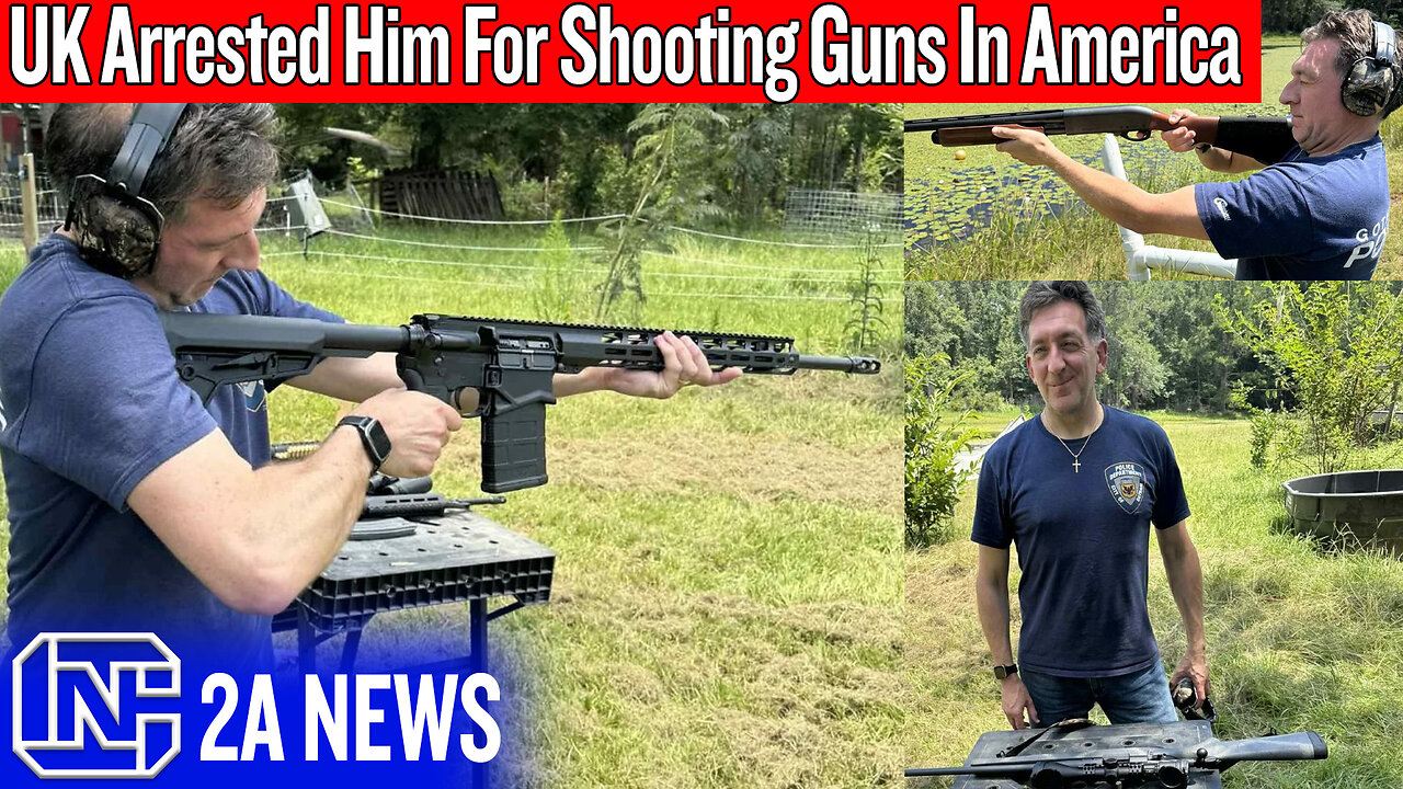 UK Man ARRESTED After Posting Gun Photo Taken in America?!