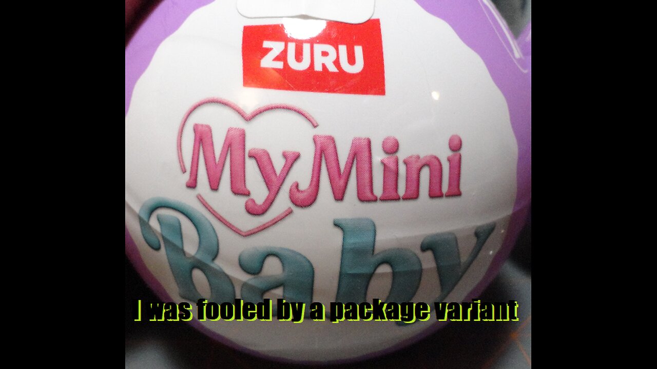 I fell for a package variant My Mini Baby