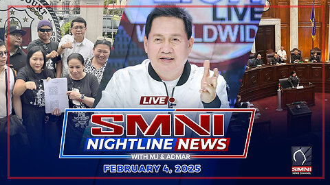 LIVE: SMNI Nightline News with MJ Mondejar & Admar Vilando | February 4, 2025 - Martes