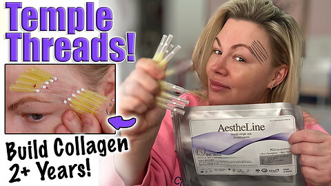 PCL Temple Threads to Build Collagen for 2+ Years! AceCosm.com and code Jessica10 Saves you money