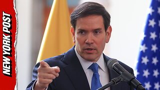 Secretary of State Marco Rubio speaks at the annual Munich Security Conference