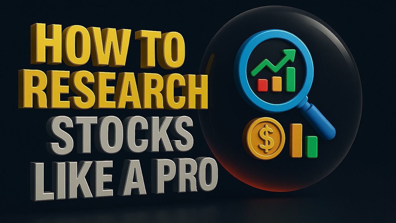 How to Research Stocks Like a Pro | Smart Investing Guide