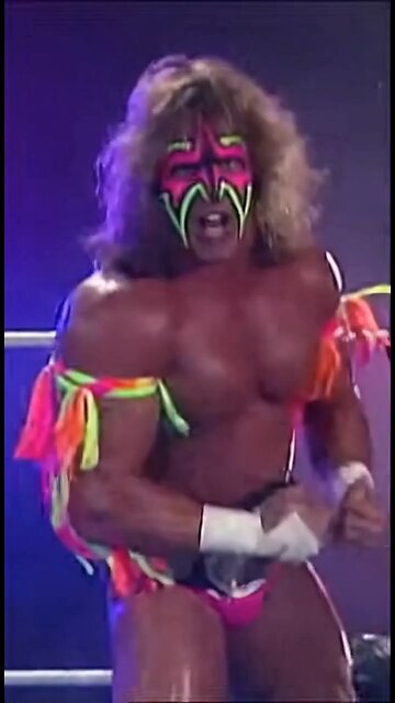 The Ultimate Warrior Is Pure Energy