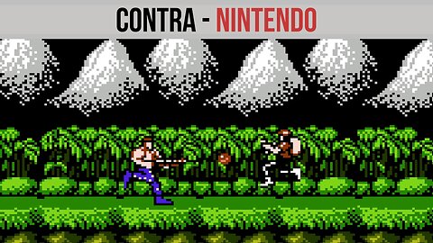 Contra NES Gameplay