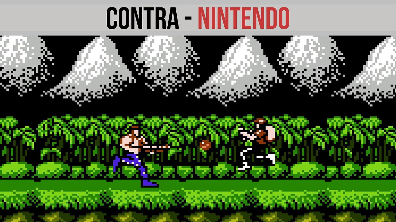 Contra NES Gameplay