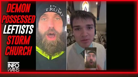 VIDEO: Demon Possessed Leftists Storm Church As Don Lemon Falsey Accuses Church Of Working With ICE