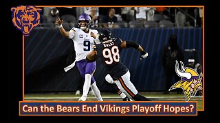 Can the Bears End Vikings Playoff Hopes l Bears Week 11 Pre Game vs Vikings l Da Bears With Dark