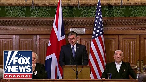 🇺🇸🇬🇧 HISTORIC: Speaker Johnson Becomes First U.S. House Speaker to Address UK Parliament