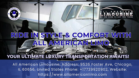 Ride in Style & Comfort with All American Limo: Your Ultimate Luxury Transportation Awaits!