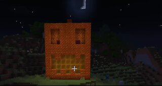 Giant Minecraft Jackolantern