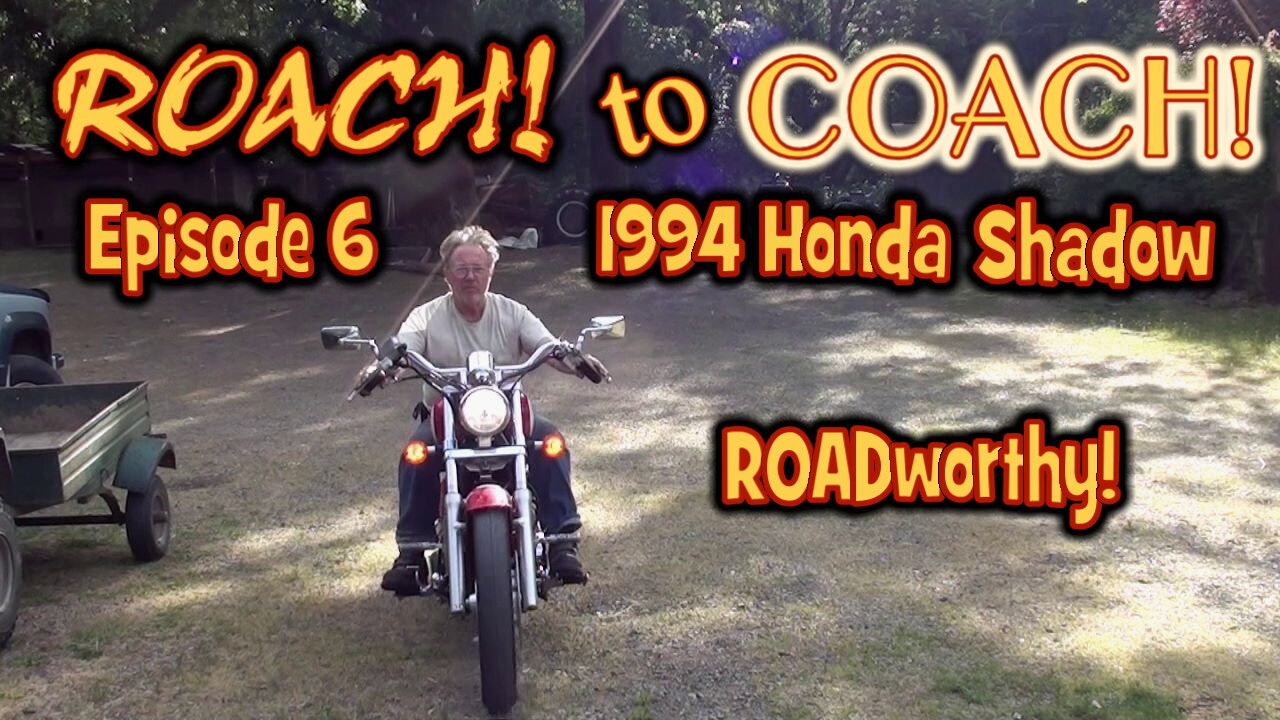 RTC 1994 Honda Shadow Episode 6 First Ride!