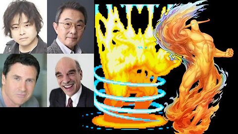 Video Game Voice Comparison- Pyron (Darkstalkers)