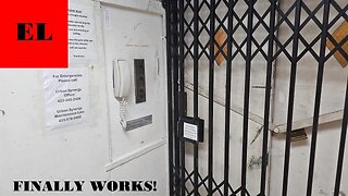IT FINALLY WORKS! Antique Manual Shephard Traction Elevator - 217 Broad Street (Kingsport, TN)