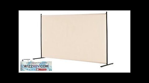 VEVOR 6FT Room Divider Single Panel Fabric Room Screen for Office Bedroom Review