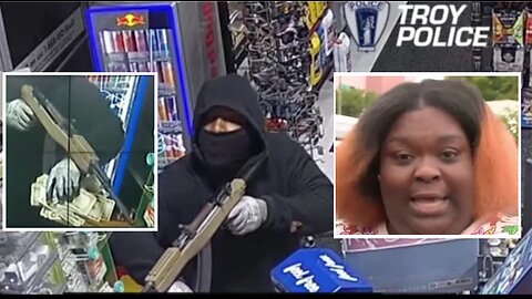 Looking Down This Gun Barrel Held By A Low IQ Black & Street Interview