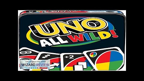 Mattel Games UNO All Wild Card Game for Family Night Travel Game Review