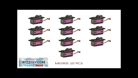 10PCS MG90S RC Micro Gear Servo 13.4g Motor For ZOHD Volantex Airplane Review