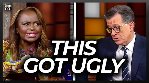 ‘Late Show’ Crowd Gasps as Colbert Rips Karine Jean-Pierre to Shreds