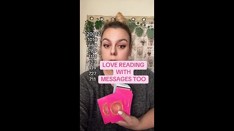 Love reading with messages