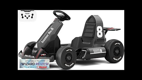 XJD Electric Go Kart 12V Battery Powered Pedal Go Karts for 3+ Review